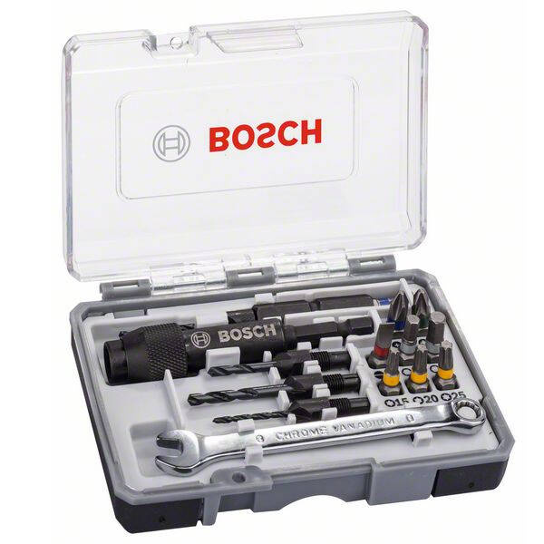 Końcówki wkręcające Bosch Drill&Drive zestaw 20szt. 2607002786 Końcówki wkręcające Bosch Drill&Drive zestaw 20szt. 2607002786