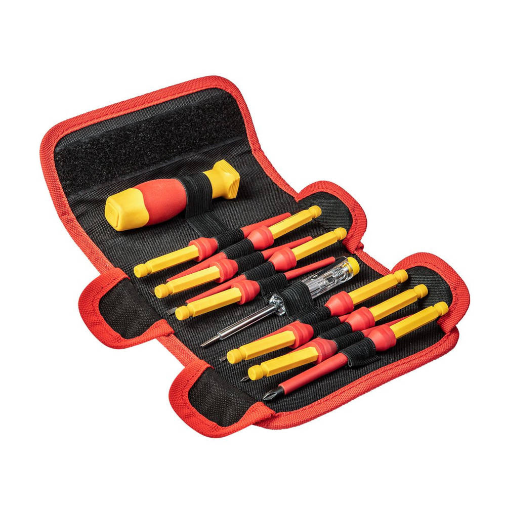 Końcówki wkrętakowe z uchwytem NEO Tools 1000V 12szt. 01-308 - obrazek 1