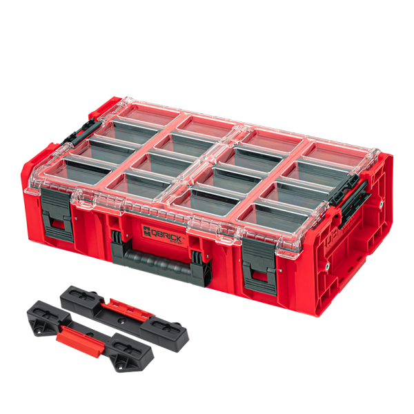 Organizer Qbrick System ONE 2XL RED Ultra HD Custom + Qbrick System ONE Connect Adapters Organizer Qbrick System ONE 2XL RED Ultra HD Custom + Qbrick System ONE Connect Adapters