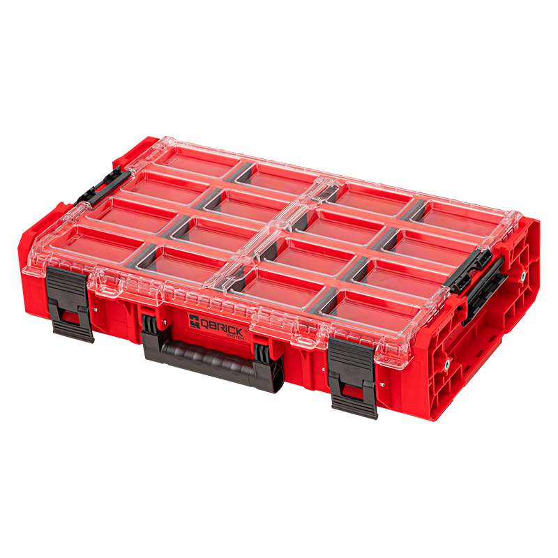 Organizer Qbrick System ONE XL 2.0 Long Bin RED Ultra HD Custom - obrazek 1