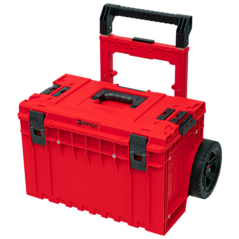 Skrzynia narzędziowa na kołach Qbrick System ONE Cart 2.0 RED Ultra HD Custom - obrazek 1