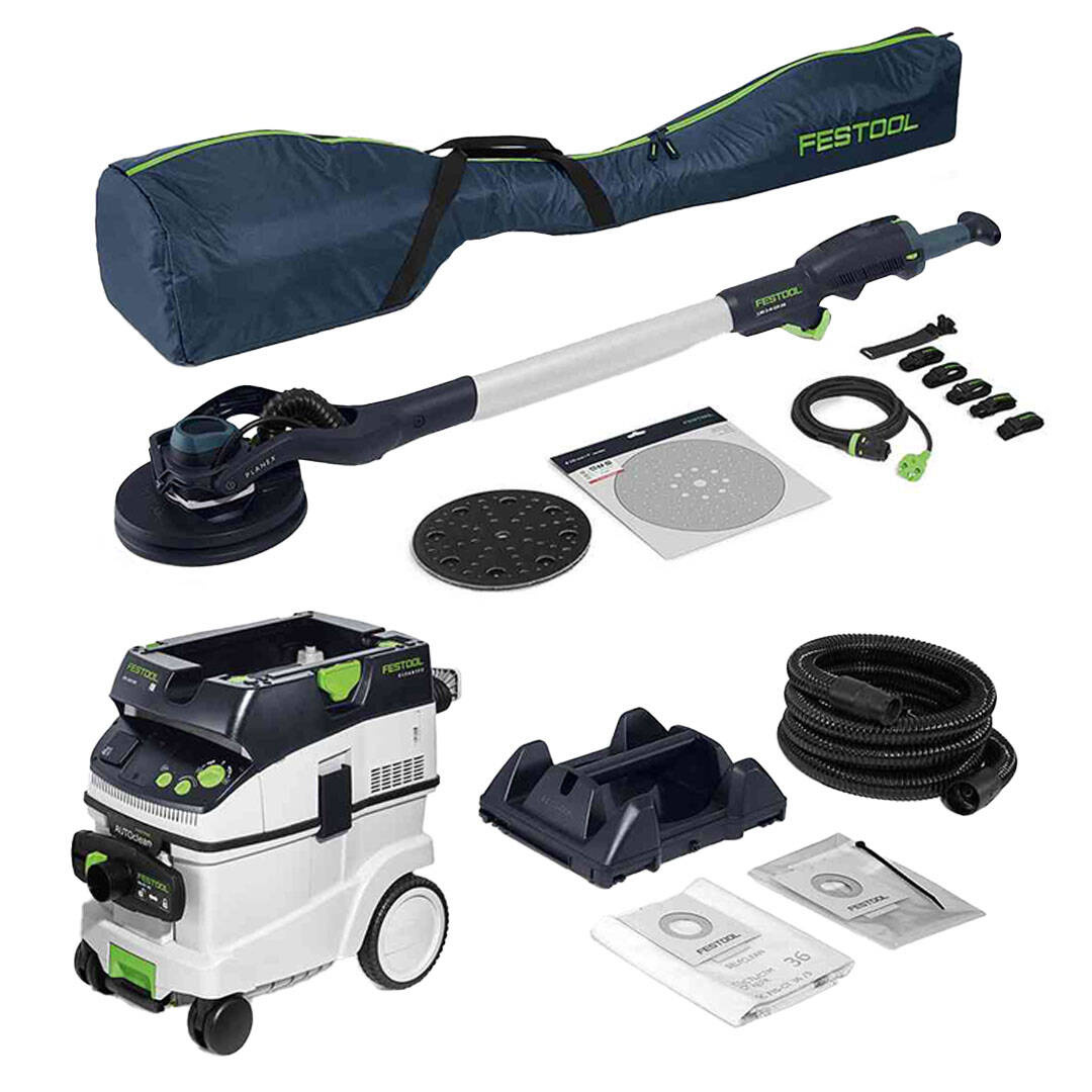 Szlifierka do gipsu Festool Planex LHS 2-M 225 EQ/CTL 36-Set (577457) - obrazek 1
