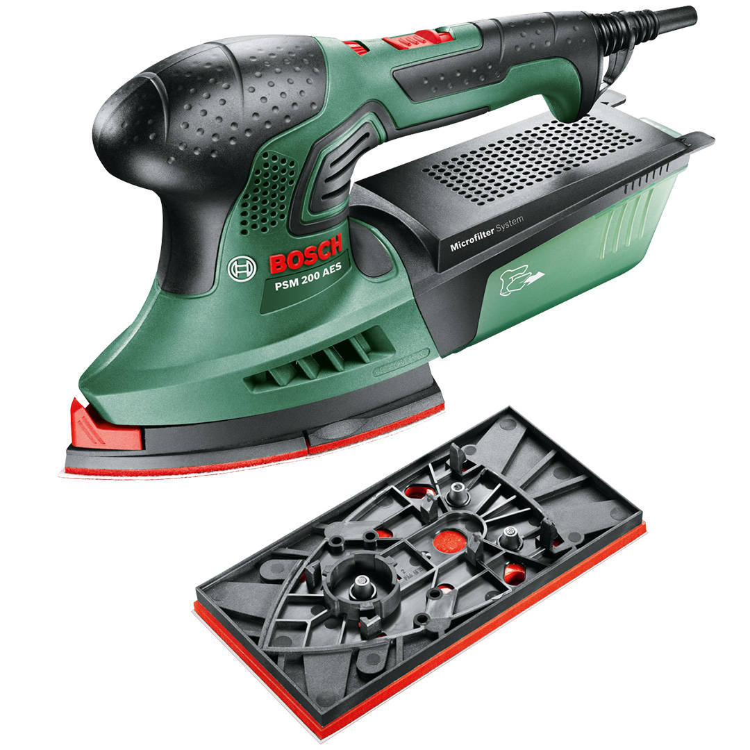 Szlifierka oscylacyjna Bosch PSM 200 AES (06033B6000) - obrazek 1