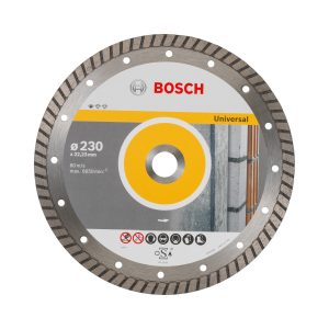 Tarcza diamentowa 230×22,23×2,5 H10 Bosch Standard for Universal Turbo 2608603252 10 szt. Tarcza diamentowa 230×22,23×2,5 H10 Bosch Standard for Universal Turbo 2608603252 10 szt.