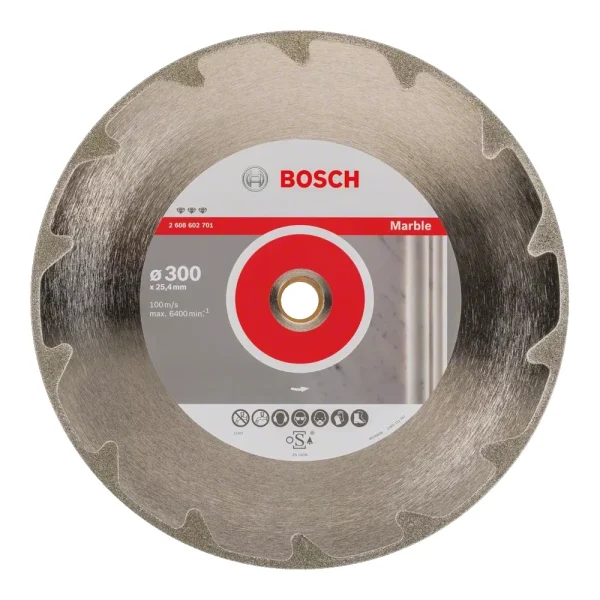 Tarcza diamentowa 300×25,4×2,6 H5 Bosch Best for Marble 2608602701 Tarcza diamentowa 300×25,4×2,6 H5 Bosch Best for Marble 2608602701