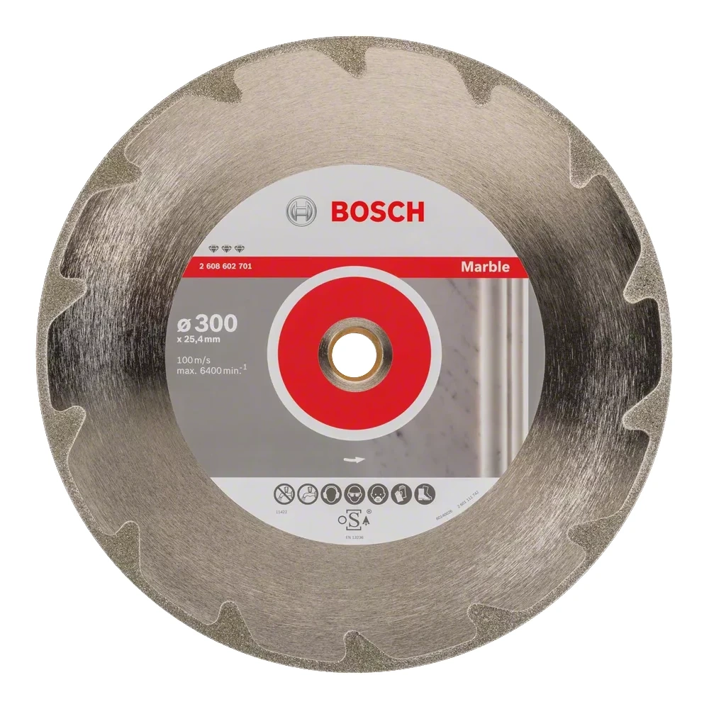 Tarcza diamentowa 300x25,4x2,6 H5 Bosch Best for Marble 2608602701 - obrazek 1