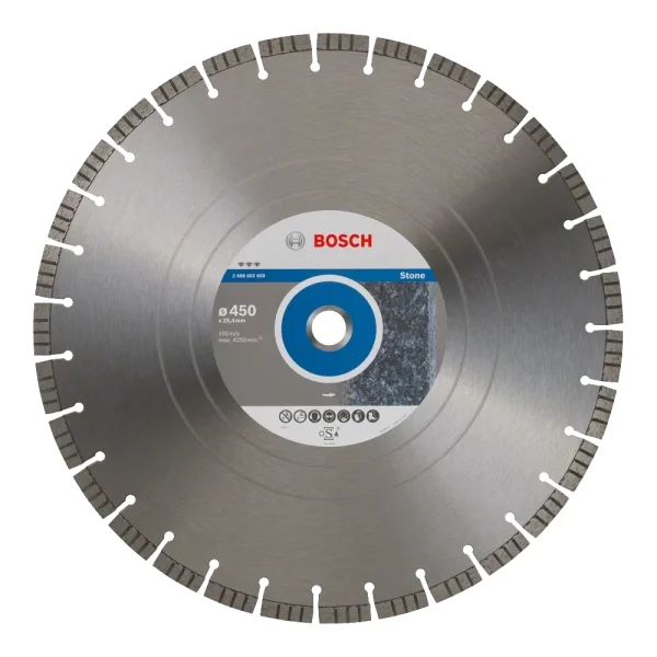 Tarcza diamentowa 450×25,4 H12 Bosch Best for Stone 2608602650