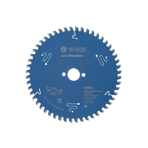 Tarcza do cięcia aluminium Bosch 160 mm x 20 mm x 2.2 mm - obrazek 1