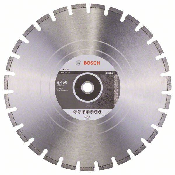 Tarcza do cięcia asfaltu 450×25,40 mm Bosch 2608602627 Tarcza do cięcia asfaltu 450×25,40 mm Bosch 2608602627