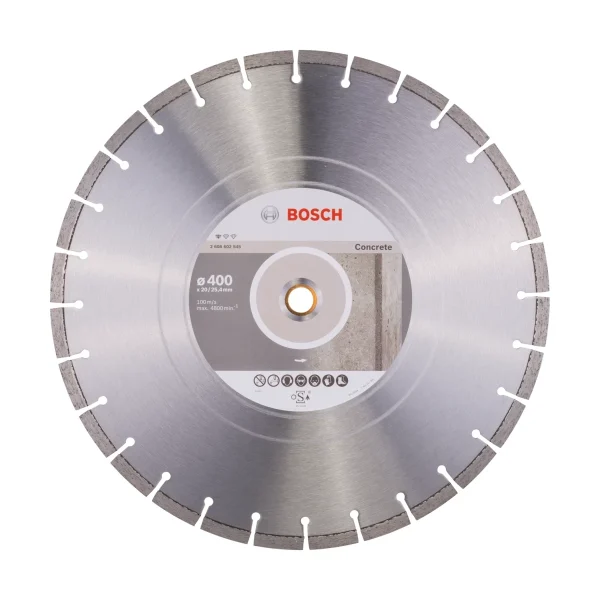 Tarcza do cięcia betonu 400×25,4 Bosch 2608602545 Tarcza do cięcia betonu 400×25,4 Bosch 2608602545