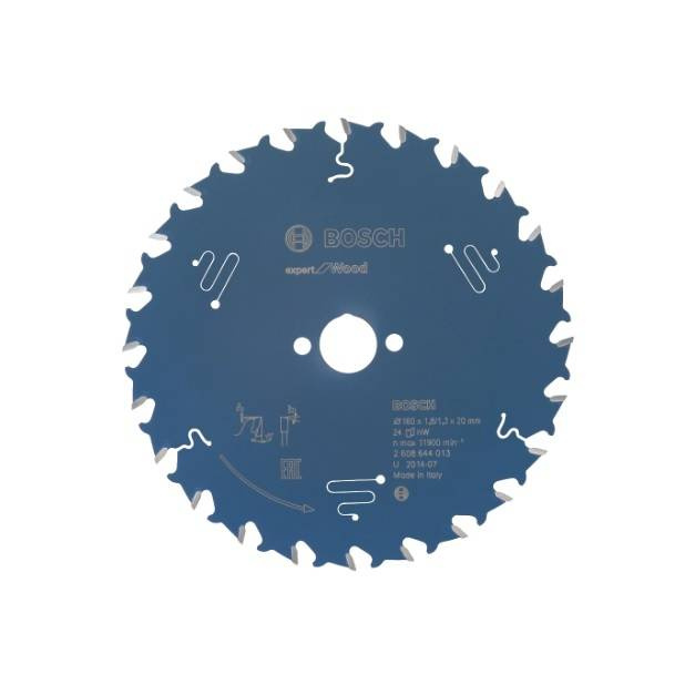 Tarcza do cięcia drewna Bosch 160 mm x 20 mm x 1.8 mm 2608644013 - obrazek 1