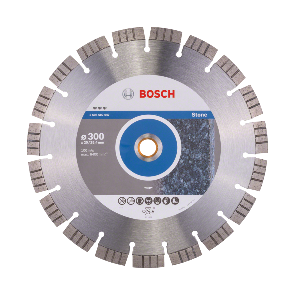 Tarcza do cięcia kamienia 300x20/25,4 mm Bosch 2608602647 - obrazek 1