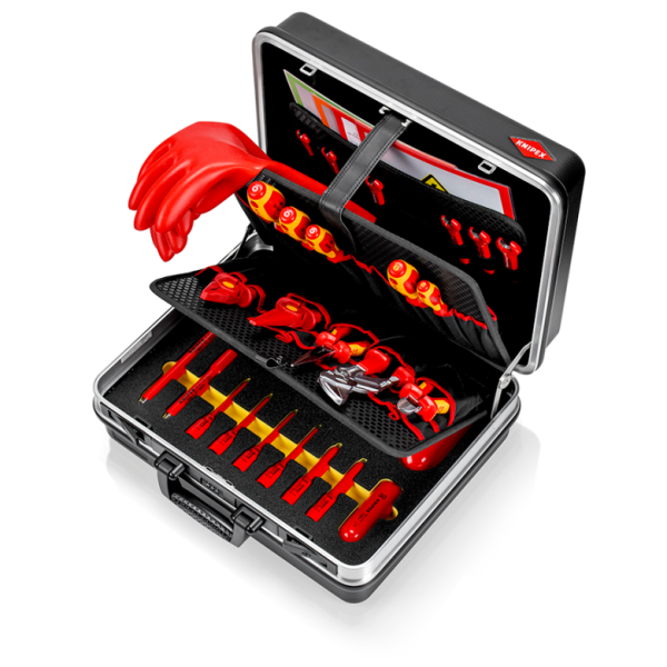 Walizka narzędziowa „Basic“ Elektromobilność Knipex 002105EV Walizka narzędziowa „Basic“ Elektromobilność Knipex 002105EV