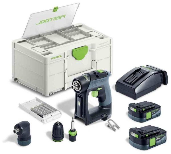 Wiertarko-wkrętarka Festool CXS 12 2.5-Set (576865) Wiertarko-wkrętarka Festool CXS 12 2.5-Set (576865)