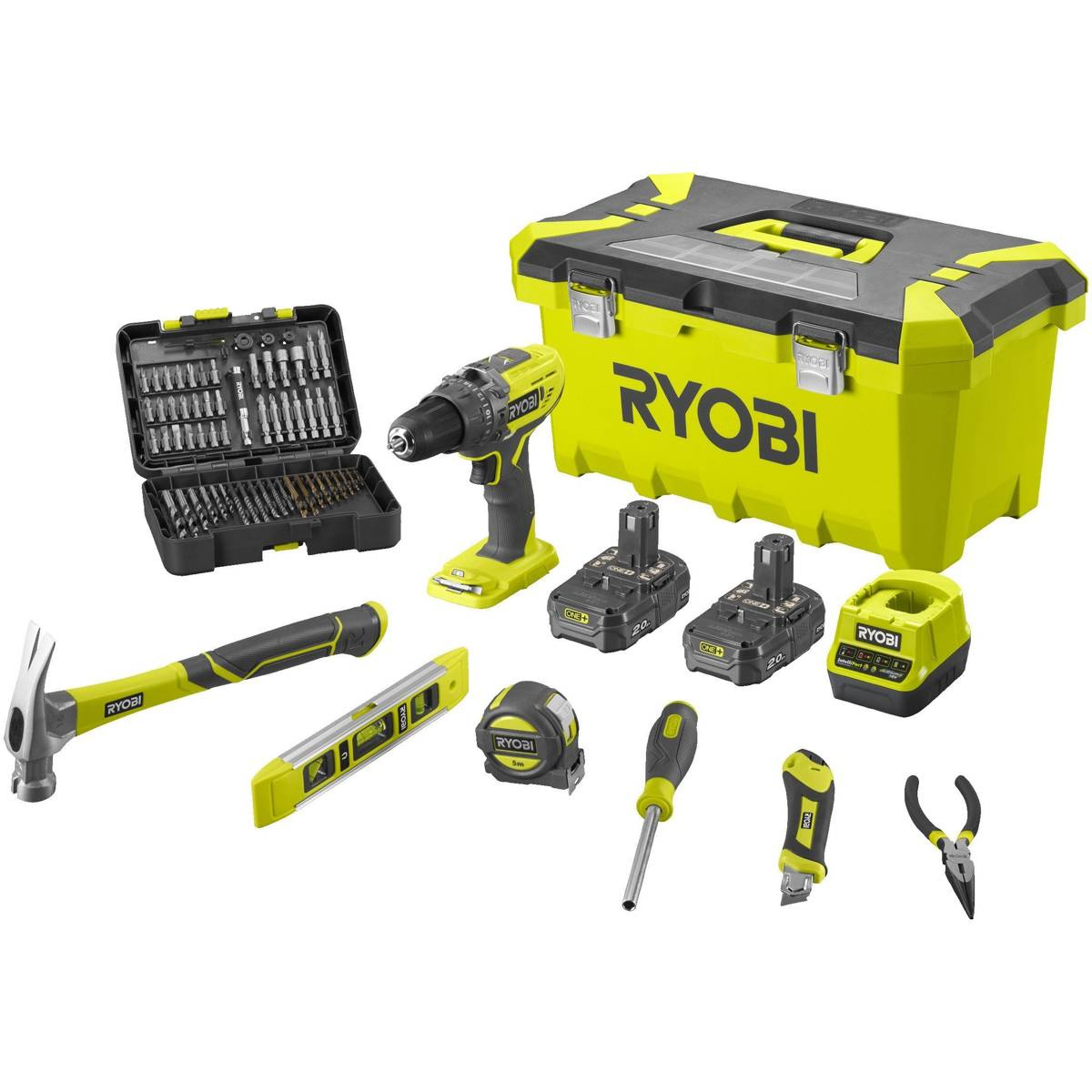 Wiertarko-wkrętarka Ryobi R18PD3-220TAH - obrazek 1