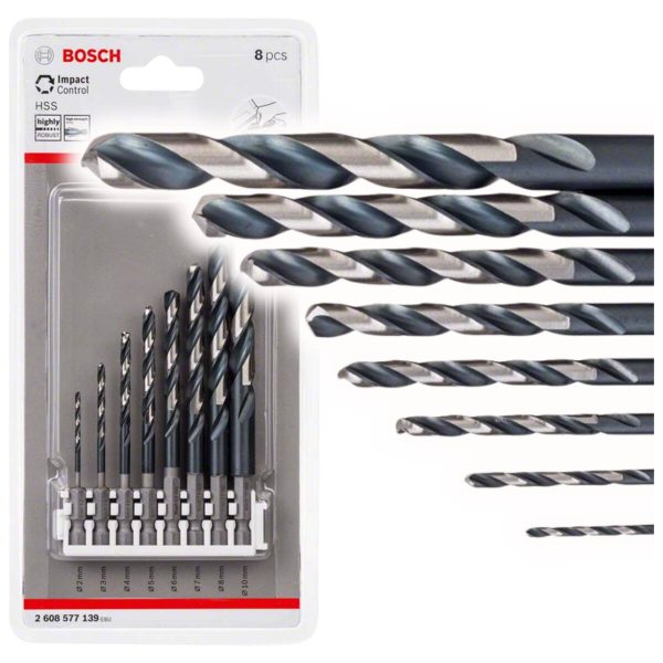 Wiertła do metalu Bosch 2608577139 Wiertła do metalu Bosch 2608577139