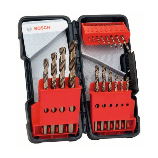 Wiertła do metalu Bosch Toughbox zestaw 18szt. 1–10 mm 2607017047 Wiertła do metalu Bosch Toughbox zestaw 18szt. 1–10 mm 2607017047