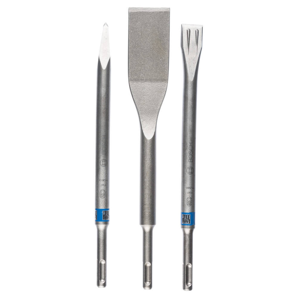 Zestaw 3 dłut do młotów SDS plus 0/20/40 mm Bosch 2607019159 - obrazek 1