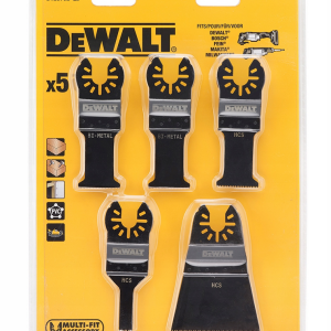 Zestaw 5 brzeszczotków do narzędzi wielofunkcyjnych Dewalt DT20732 Zestaw 5 brzeszczotków do narzędzi wielofunkcyjnych Dewalt DT20732