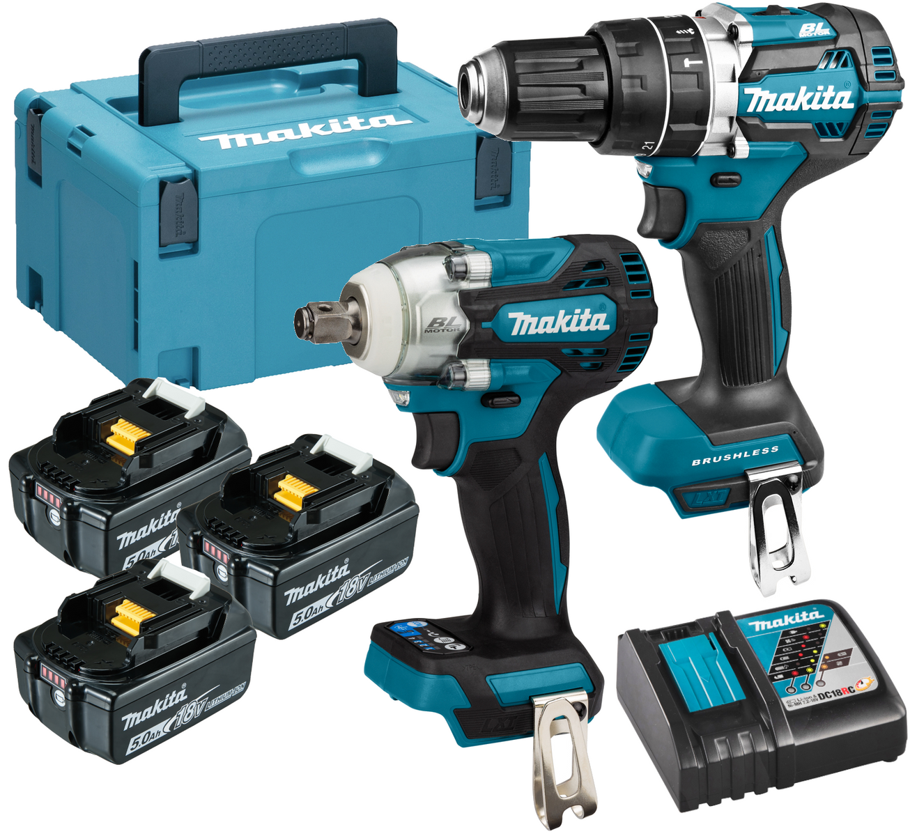 Zestaw elektronarzędzi Makita DLX2359TJ1 - obrazek 1
