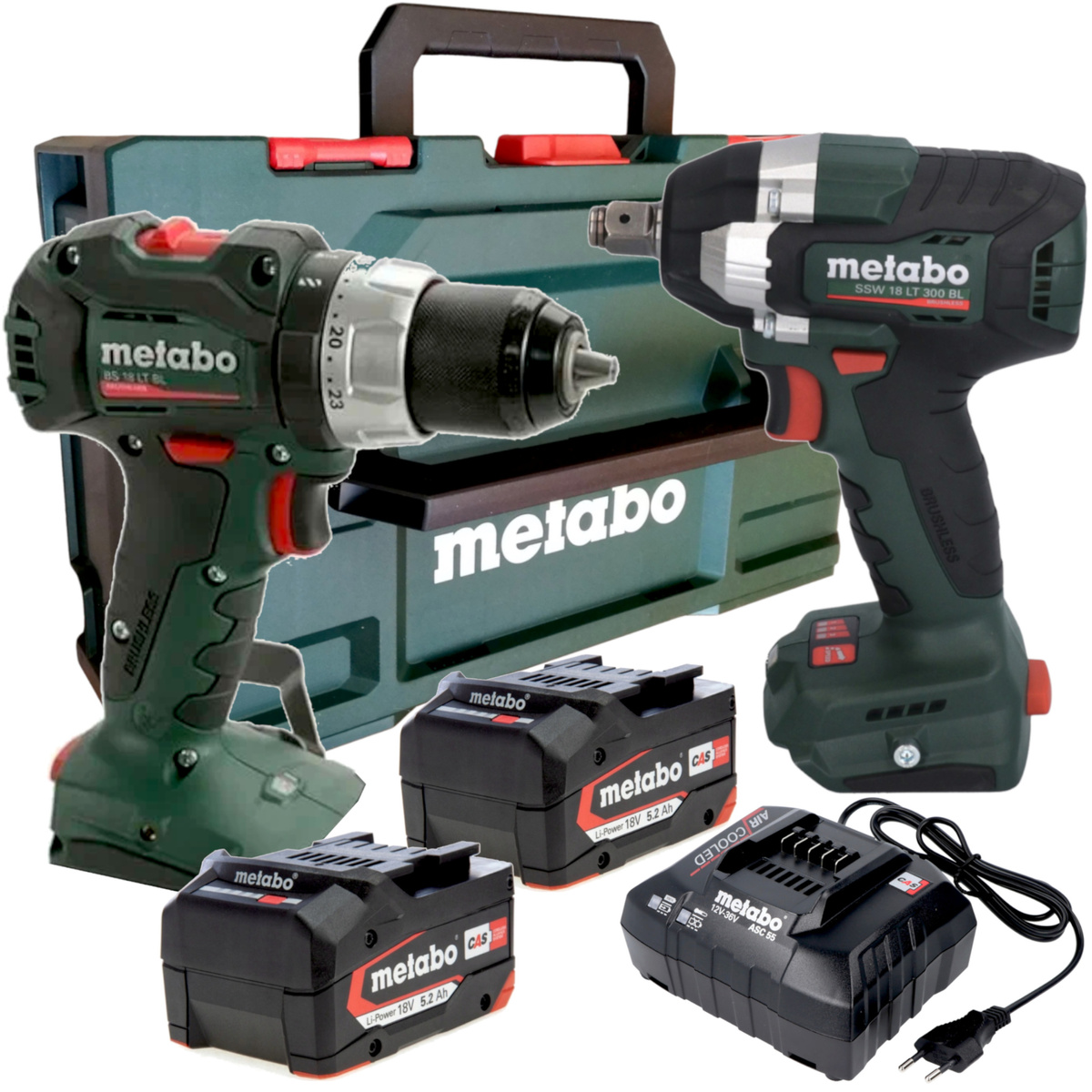 Zestaw elektronarzędzi Metabo Combo Set 2.9.3 685203000 - obrazek 1