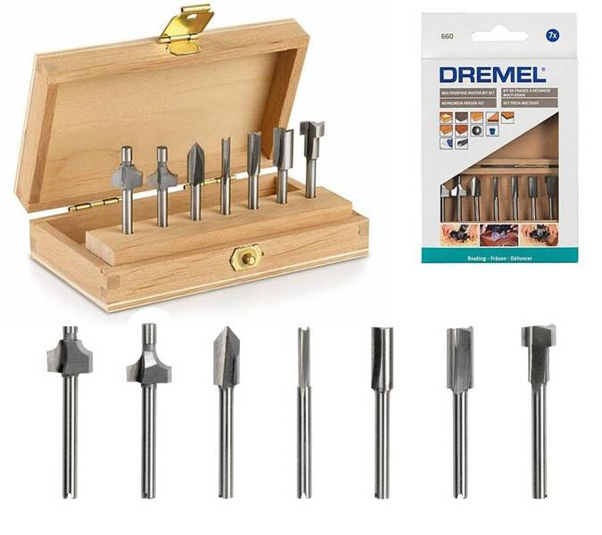 Zestaw frezów Dremel 26150660JA - obrazek 1