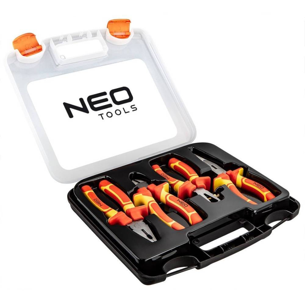 Zestaw szczypiec NEO Tools 4szt. 1000V 01-236 - obrazek 1