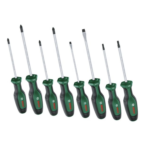 Zestaw wkrętaków Bosch 1600A02BX8 8 szt. Zestaw wkrętaków Bosch 1600A02BX8 8 szt.