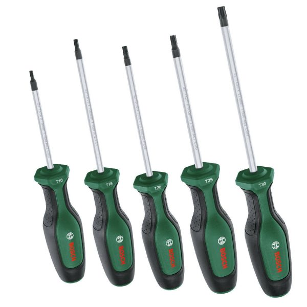 Zestaw wkrętaków Bosch Torx 1600A02BX6 5 szt. Zestaw wkrętaków Bosch Torx 1600A02BX6 5 szt.