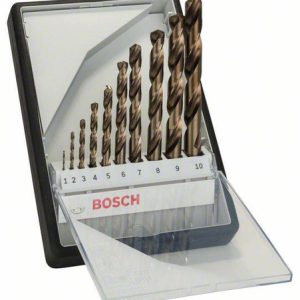 10-elem. zestaw wierteł do metalu Robust Line HSS-Co, 1–10 mm Bosch 2607019925