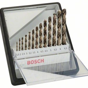 13-elem. zestaw wierteł do metalu Robust Line HSS-Co, 1,5–6,5 mm Bosch 2607019926