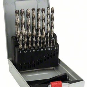 19-elem. zestaw wierteł do metalu HSS-G ProBox, DIN 338, 135°, 1–10 mm Bosch 2608587013 19-elem. zestaw wierteł do metalu HSS-G ProBox, DIN 338, 135°, 1–10 mm Bosch 2608587013