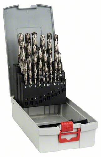 25-częściowy zestaw wierteł do metalu HSS-G DIN 338 135° 1–13mm Bosch 2608587017 25-częściowy zestaw wierteł do metalu HSS-G DIN 338 135° 1–13mm Bosch 2608587017