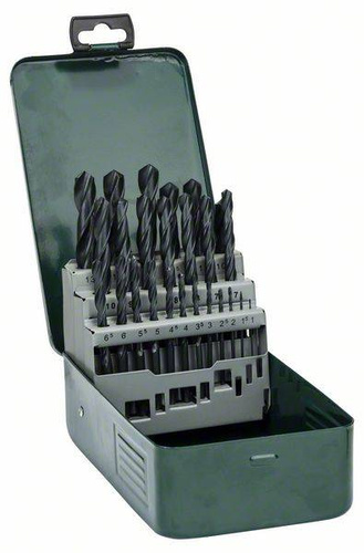 25-częściowy zestaw wierteł do metalu HSS-R Bosch 2607019446 - obrazek 1