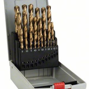 25-elem. zestaw wierteł do metalu ProBox HSS-TiN (powłoka tytanowa), 1–13 mm Bosch 2608587019 25-elem. zestaw wierteł do metalu ProBox HSS-TiN (powłoka tytanowa), 1–13 mm Bosch 2608587019