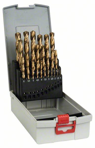 25-elem. zestaw wierteł do metalu ProBox HSS-TiN (powłoka tytanowa), 1–13 mm Bosch 2608587019 - obrazek 1