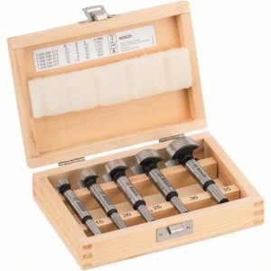 5-częściowy zestaw wierteł do drewna Bosch 2607018395 5-częściowy zestaw wierteł do drewna Bosch 2607018395