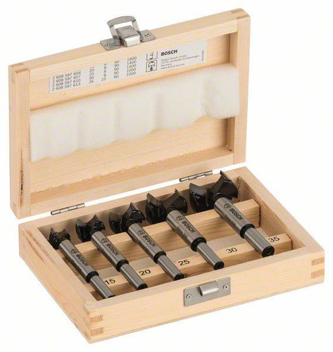 5-elem. zestaw węglikowych wierteł środkowców, 15–35 cm Bosch 2607018750 - obrazek 1