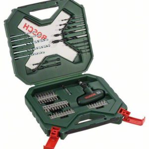 54-częściowy zestaw wierteł i końcówek wkręcających X-Line Classic Bosch 2607010610 54-częściowy zestaw wierteł i końcówek wkręcających X-Line Classic Bosch 2607010610