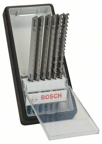 6-częściowy zestaw brzeszczotów do wyrzynarek Metal Profile Robust Line, chwyt teowy Bosch 2607010573 - obrazek 1