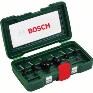6-częściowy zestaw frezów HM (chwyt 8 mm) Bosch 2607019463 6-częściowy zestaw frezów HM (chwyt 8 mm) Bosch 2607019463