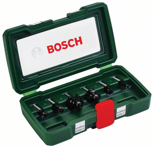 6-częściowy zestaw frezów HM (chwyt 8 mm) Bosch 2607019463 - obrazek 1