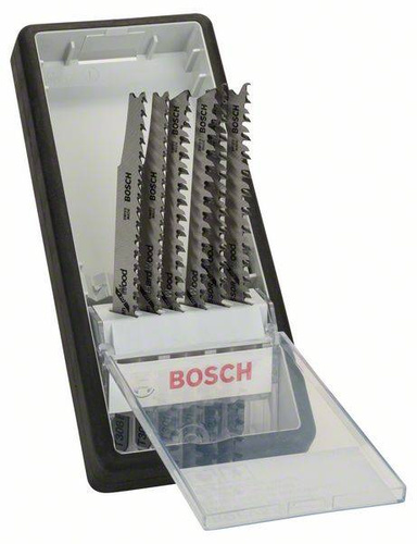 6-elem. zestaw brzeszczotów do wyrzynarki Robust Line Wood Progressor (uchwyt T) Bosch 2607010572 - obrazek 1