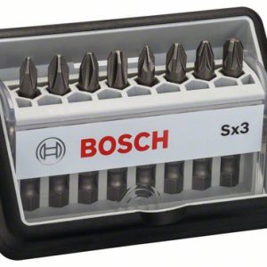 8-elem. zestaw bitów do wkrętarek Robust Line Sx PH/PZ, wersja Extra Hard Bosch 2607002558 8-elem. zestaw bitów do wkrętarek Robust Line Sx PH/PZ, wersja Extra Hard Bosch 2607002558