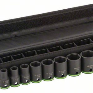 9-elem. zestaw nasadek, 10–27 mm Bosch 2608551100 9-elem. zestaw nasadek, 10–27 mm Bosch 2608551100