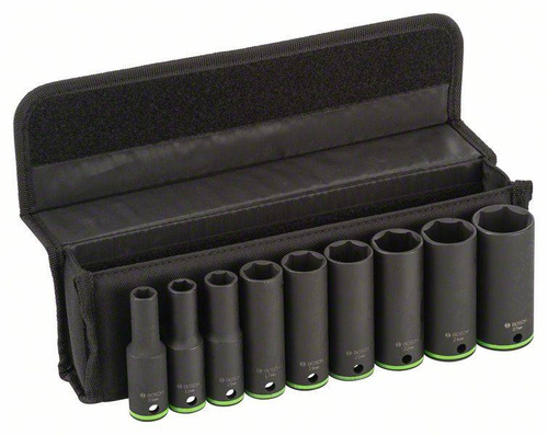9-elem. zestaw nasadek, 10–27 mm Bosch 2608551101 - obrazek 1