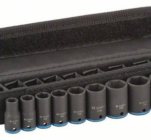 9-elem. zestaw nasadek, 6–14 mm Bosch 2608551096 9-elem. zestaw nasadek, 6–14 mm Bosch 2608551096