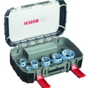 9-elem. zestaw pił otwornic do blachy dla elektryków, 22–64 mm Bosch 2608580881 9-elem. zestaw pił otwornic do blachy dla elektryków, 22–64 mm Bosch 2608580881