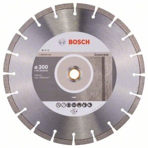 Diamentowa tarcza do betonu 300×20/25,4×2,8×10 Bosch 2608602543 Diamentowa tarcza do betonu 300×20/25,4×2,8×10 Bosch 2608602543