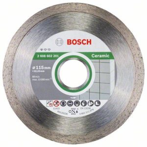 Diamentowa tarcza do ceramiki 115×22,23×1,6×7 Bosch 2608603231 10 szt. Diamentowa tarcza do ceramiki 115×22,23×1,6×7 Bosch 2608603231 10 szt.